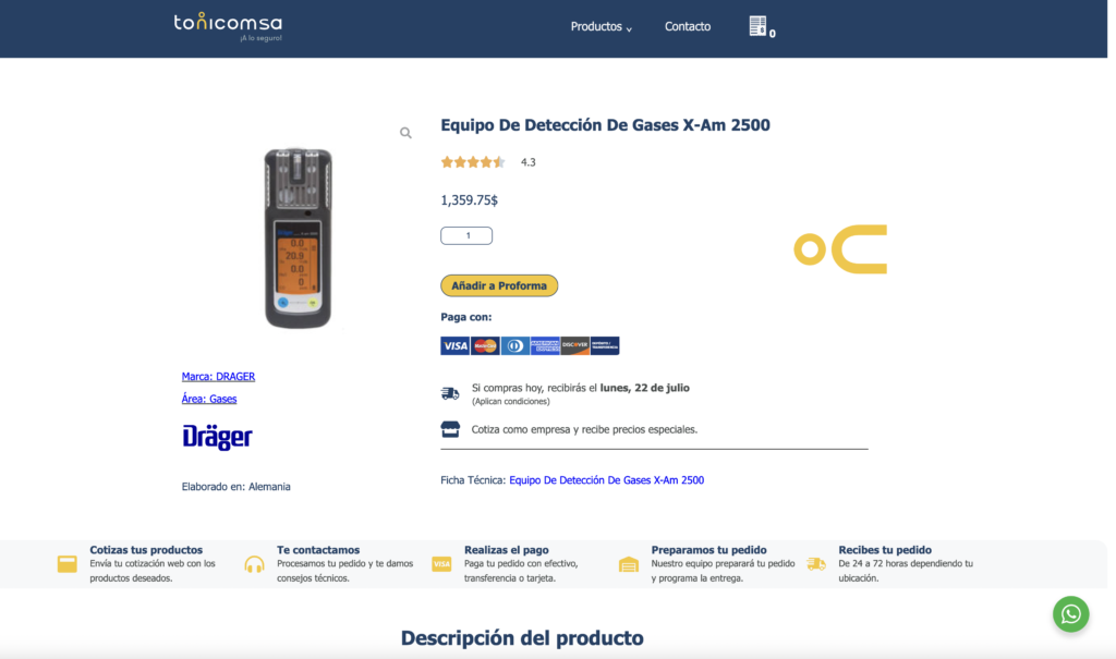 tonicomsa CRO optimización